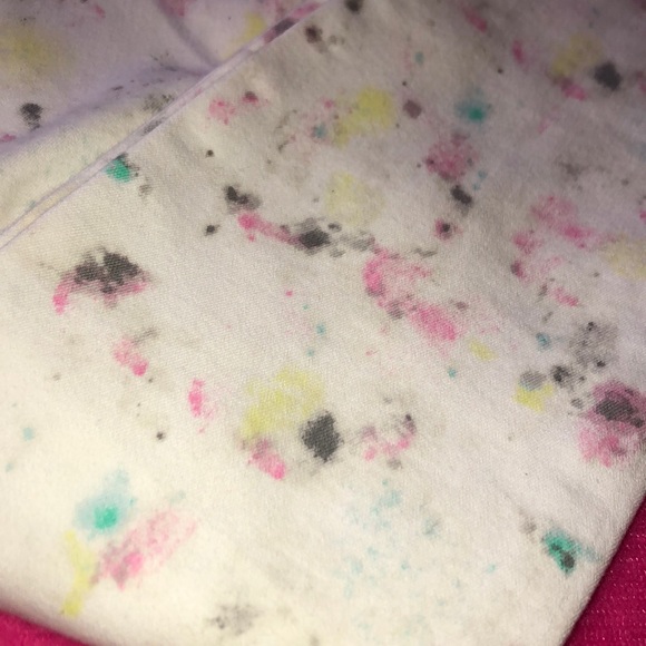White Paintball Patterned Jeans 🍬 - Picture 3 of 4